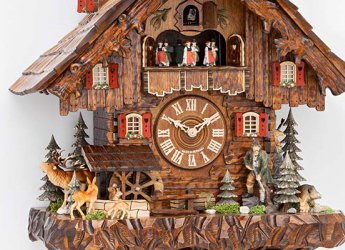 Kuckuck-Musik-Uhren mit 8-Tag Rechenschlagwerk